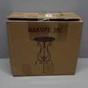 NAKUPE Metal Plant Stands Indoor Outdoor, Heavy Duty Flower Pot stand 22.5 inch Tall, Planter Pedestal Holder Rack for Patio Garden Porch Corner House Deck, 2 Pack(Black)