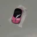 WenTigDY Pink Mouse, Cute Car Mouse with USB Reciver 1600DPI Optical 2.4G for PC Computer Laptop Tablet for Win XP/Vista/Win7/ME/2000/for Mac OS(Cute)