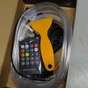 Interior Car LED Strip Lights with Wireless APP and Remote Control, RGB 5 in 1 Ambient Lighting Kits with 236 inches Fiber Optic, 16 Million Colors Car Neon Lights, Sync to Music