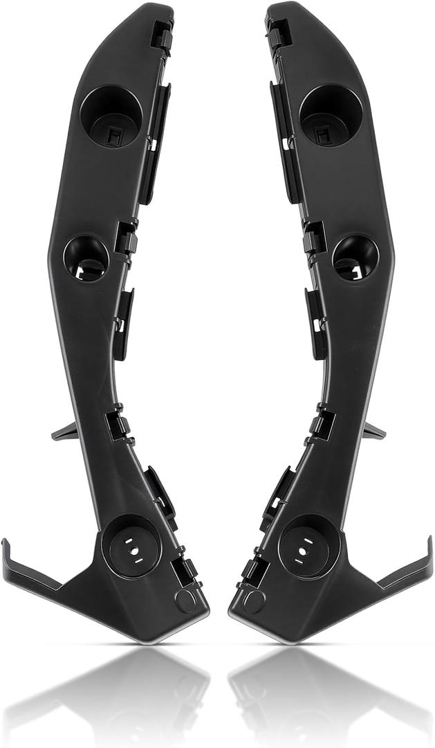 Bumper Bracket Front Left Right Side Bumper Support Bracket Compatible with Toyota Prius 2004 2005 2006 2007 2008 2009 5211547010 5211647010 TO1043109 TO1042109 Bumper Cover Support