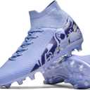 Soccer Cleats for Mens Womens Indoor Soccer Shoes Unisex Baseball Turf Shoes Youth Rugby Shoes Adult AG FG TF Football Boots Wide Training Sneaker