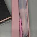 AISEELY Thermal Brush Curling Iron, 1.5 Inch Ceramic Heated Round Brush, Curly and Straight Hair, 6 Temperature Settings, Negative Ion Less Damage, Dual Voltage Hair Tools, Pink