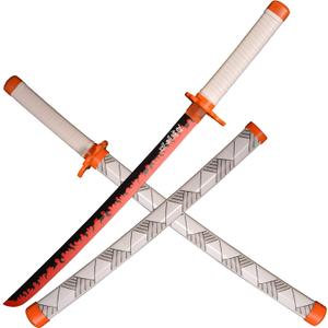 SV Anime Demon Slayer Sword Katana 31 Inch Decorative Collectible Gift Cosplay Sword，Various Styles 