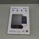 Etekcity Food Nutrition Scale, Smart Food Scale for calorie count, IPX6 Waterproof, Rechargeable, Bluetooth, Ounces and Grams for Weight Loss, Cooking, 304 Stainless Steel, Luminary 22lb