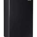 Igloo 3.2 Cu.Ft. Mini Fridge with Freezer - Single Door Compact Refrigerator with Glass Shelves for Homes, Dorms & Offices- Keep Snacks, Drinks & Frozen Foods Cool with Temperature Control Mini Fridge