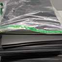 Black 24-Pack Desk Dividers for Students, Waterproof Durable Plastic Study Carrel Dividers, Easy to Clean, Privacy Classroom Shield Folder Boards for Student Desk