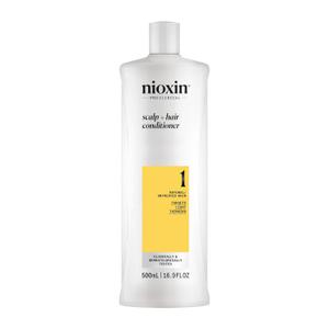 Nioxin System 1 Scalp + Hair Thickening Conditioner for Natural Hair with Light Thinning | Strengthen Against Breakage with Niacinamide & Biotin | Refreshed Scalp with Healthy Shine (16.9 Fl Oz (Pack of 1))