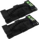 Alien Sunshade Jeep Grab Handles Black - Fits 1955-2023 Wrangler JL, JK, TJ, YJ & Gladiator Accessories - Jeep Wrangler Accessories Grab Handles