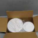 2 Tiers 4" 6" Fake Cake 4 Inch Tall Fake Birthday Cake Rounds Styrofoam Cake Dummies Set for Birthday, Wedding, Baby Shower Display