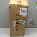 BDEUS 3 Inch Cooling Mattress Topper Twin Size, Soft Memory Foam for Back Pain Relief, Breathable Bed Topper with Dark Grey Cover, CertiPUR-US Certified