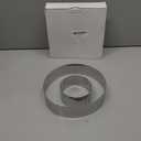 Large Round Cake Ring Set-4/6/8 Inch Biscuit Cutter Stainless Steel Circle Pancake Mold English Muffin Ring