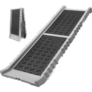PawStep 50893 Pet Ramp with Soft Traction Lightweight Portable Dog & Cat Ramp for Beds, Couches, Cars & SUVs, Non-Slip Surface for Senior & Small Pets