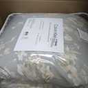 Calvin Klein - King Comforter Set, Floral Inspired Soft Bedding with Matching Shams, Oeko-Tex Certified (Eternity Floral Grey, King)