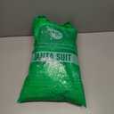 Christmas Green Santa Claus Costume Funny Santa Suit for Adult Men Cosplay Halloween Costume Outfit (Large)