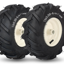 13x5.00-6 Tiller Tire and Wheel 1" Axle, 2PK for Craftsman Troy-Bilt