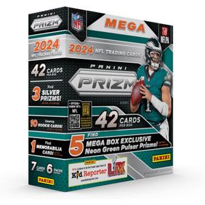 2024 Panini Prizm Football Trading Cards Mega Box