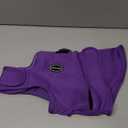 AOOLMOL Dog Anxiety Vest and Shirt, Skin-Friendly Calming Shirt - Thunder Jacket for Pet Vet Visits - Dog Jacket for Thunder, Fireworks, Anti Anxiety Vest for Pet Without Medicine & Training, Large, Purple
