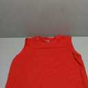 Men's Workout Sleeveless Shirt Quick Dry Stretchy Swim T-Shirts Athletic Gym Running Beach Tank Top, M