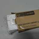 24 in Plug-In White Integrated LED Linkable 2-Brightness Level Under Cabinet Light Task/Kitchen 5 Selectable White CCT