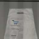 Choice Marts 100 Clear Plastic Bags With Handles 9"x12" Perfect for Merchandise And Retail 1.5Mil Thick Clear Gift Bags With Handles