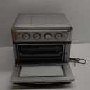 Cuisinart Air Fryer + Convection Toaster Oven, 8-1 Oven with Bake, Grill, Broil & Warm Options, Stainless Steel, TOA-70