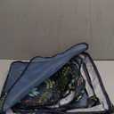 BAGAIL 8 Set Packing Cubes Luggage Packing Organizers for Travel Accessories-Navy Leaf