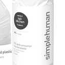 simplehuman 50% Post-Consumer Recycled Tall Kitchen Drawstring Trash Bags, 13 Gal, 25 Count