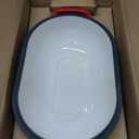 VORRINGARD Enameled Cast Iron Sourdough Bread Oven, Dutch Oven, Loaf Cast Iron Bread Pan for Homemade Bread Baking, Meatloaf Pan with Lid, 5QT, Red