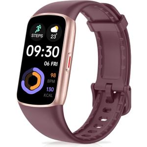 Zeacool Fitness Tracker with 24/7 Heart Rate, Blood Oxygen Sleep Monitor, 123 Sports Modes Calories Smart Watch,IP68 Waterproof Step Counter Activity Trackers Health Pedometer for Women Men Borde