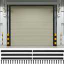 3" Garage Brush Seal Kit for Roll-up Doors 10 x 10ft Heavy Duty Nylon Brush with Aluminum Track Weatherproof Commercial Door Bottom Seal for Warehouse, Energy Saving, Pest Proof, Black