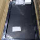 DreamLine SlimLine 32 in. D x 60 in. W x 2 3/4 in. H Left Drain Single Threshold Shower Base in Black, DLT-1132601-88