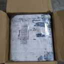 9x12 Large Area Rugs for Living Room Bedroom Room Rug Carpet Washable Dining Room Office Rug Non Slip Modern Abstract Low Pile Navy Green