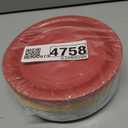 Amcrate Disposable Paper Plates Assorted Colors, 7 Inch Paper Dessert Plates, Strong and Sturdy Disposable Plate for Party, Dinner, Holiday, Picnic, or Travel Party Plate, Pack of 50