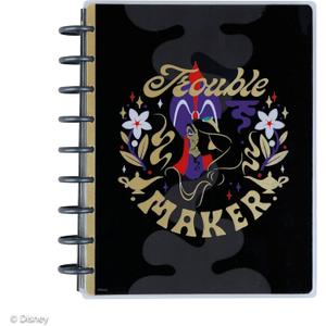 Happy Planner Disney Disc-Bound 12-Month Planner, Jan.Dec. 2025 Daily, Weekly, and Monthly Planner, Classic Size, Vertical Layout, Disneys Good vs Evil, 12 Dividers, 7" x 9.25" (Good vs. Evil - 2025)