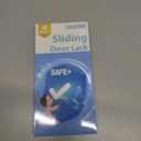 Sliding Door Lock for Kids Safety: 4 Pack Window Locks Child Proof Slide Glass Door Locks, Baby Proofing Closet Cabinet Patio Security Bar, No Drill Toddler Childproof Slider Door Window Stop