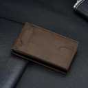 Card Wallet for Men Slim Minimalist: Smart Pop Up Wallets with Money Clip - RFID Front Pocket Credit Card Holder - Gift for Men Husband