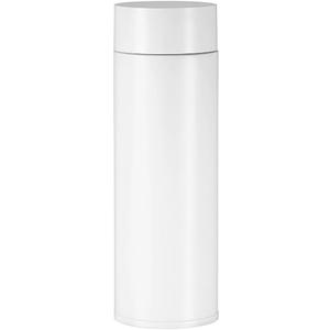 11 oz Mini Water Bottle Stainless Steel Thermoses Small - Insulated Vacuum, Leak Proof, Keeps Drinks Hot/Cold - Ideal for Coffee, Tea, Water - White (10.8 Ounces)