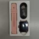 Smartwatch for Women - Call, Fitness Tracker, Heart Rate & Sleep Monitor, 1.69" Touch Screen, Waterproof - For Android & iPhone, Pink