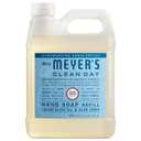 MRS. MEYER'S CLEAN DAY Hand Soap Refill, Rain Water Scent, 33 Fl Oz Bottle