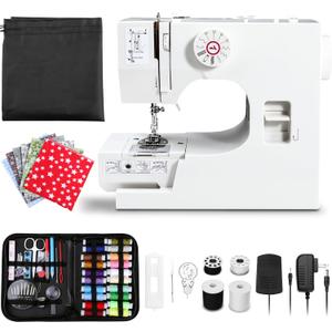 Plys Sewing Machine for Beginners Portable: Mini Sewing Machines for Adults Electric with Sew Kit