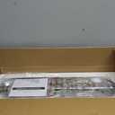 Keonjinn 3-Light Chrome Bathroom Light Fixtures Over Mirror, Crystal