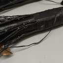 6FT Black Lighted Birch Tree with 1100 Warm LED Lights, Prelit Christmas Tree with Twinkle Lights, Indoor Outdoor LED Birch Tree with Timer & Brightness Control, Christmas Indoor Decoration