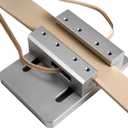 SiiRo Leather Edge Trimmer, Belt Side Leather Edger Tool, Desktop Leather Edge Strap Beveler Machine for DIY Leather Working(3.5-4.5mm)