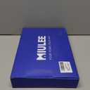 MIULEE Faux Linen Curtains 63 Inch Length 2 Panels Natural White Semi Sheer Curtain with Back Tab Rod Pocket, Light Filtering Window Privacy Burlap Drapes for Living Room Bedroom 42W x 63L