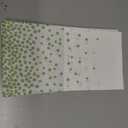 3 Pack 2in1 Disposable Plastic Tablecloths 54" x 108" White and Sage Green Dot Party Table Cloth Rectangle Table Cover for Wedding Birthday Baby Shower Anniversary Christmas New Year Party Decorations