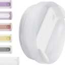 40 OZ Tumbler Lid Replacement Fit for Stanley Cup|Cost-effective replacement lids for damaged or lost Stanley cup accessories|BPA-Free|1 Trial Kit(White,Opal)