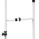 Stair Assist Cane for Seniors: Stair Climbing Handles for Sore Knees & Post-Surgery - Portable Step Walking Helper for Elderly - Mobile Stairlift Climbing Assist Cane with Wide Anti-Slip Base White