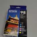 Epson T098120-BCS Claria Hi-Definition Black & Color Combo Pack High Capacity Cartridge Ink