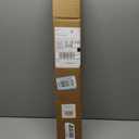LazBlinds Cordless Cellular Shades, No Tools No Drill Blackout Honeycomb Shades Pleated Blinds for Windows, 26 1/2" W x 64" H, Silver White
