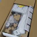 Single Monitor Mount for 32 27 24 22 inch Screen, Monitor Arm Holds 4.4-22 lbs, Monitor Desk Mount, Gaming & Home Office Use, VESA 75x75mm & 100x100mm, Freelift Pro White